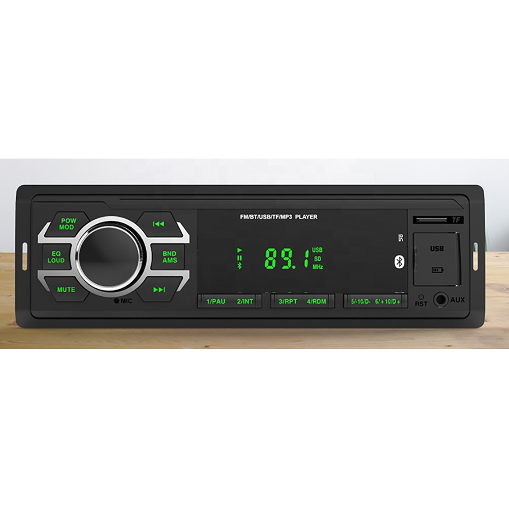 2021 новый дизайн автомобильный mp3-плеер, Стерео Авторадио, автомобильное радио BT 12 В In-dash 1 Din FM Aux In приемник TF USB MP3 MMC WMA