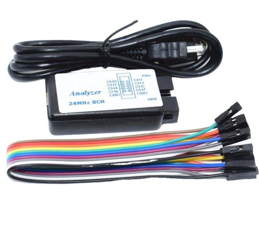 USB-логический анализатор MCU подходит для отладки arm FPGA, выборки 24 м и 8 каналов