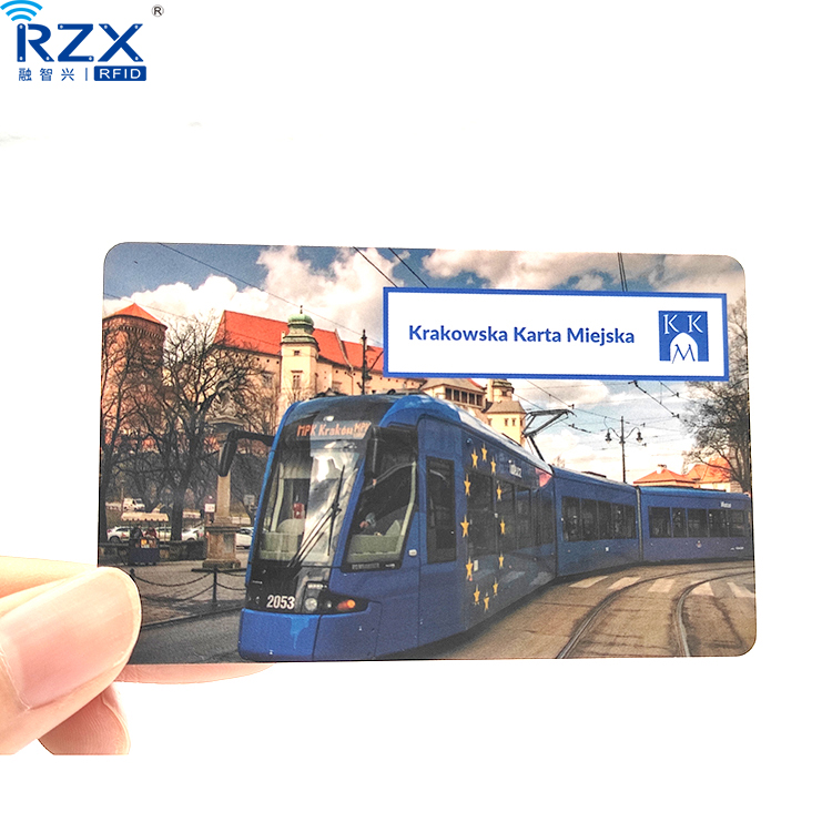 MIFARE DESFire EV2 4K RFID бесконтактная полноцветная печатная карта общественного транспорта