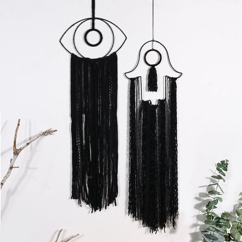 New Dream Catcher Simple Wind Chime Handmade Evil Eye Wall Hanging Home Tapestry Wall Hanging Decor