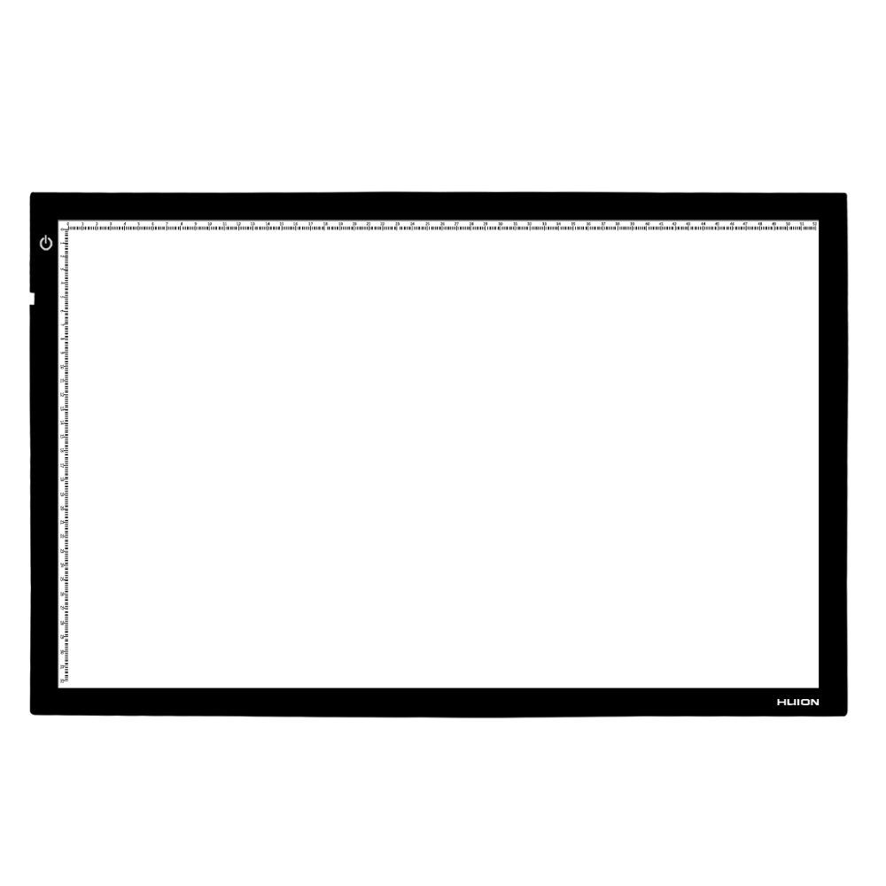 Светодиодная осветительная панель HUION A2/A3/A4 для художественного творчества, трассировки, регулируемая осветительная панель, доска для трассировки