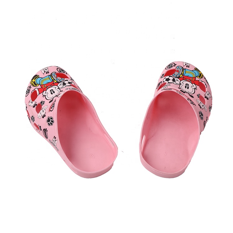 Customized Cartoon Fashion Non Slip Sandals Kids Silicone Slippers