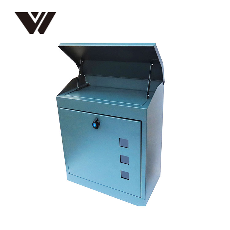 customized metal steel post letter mail box