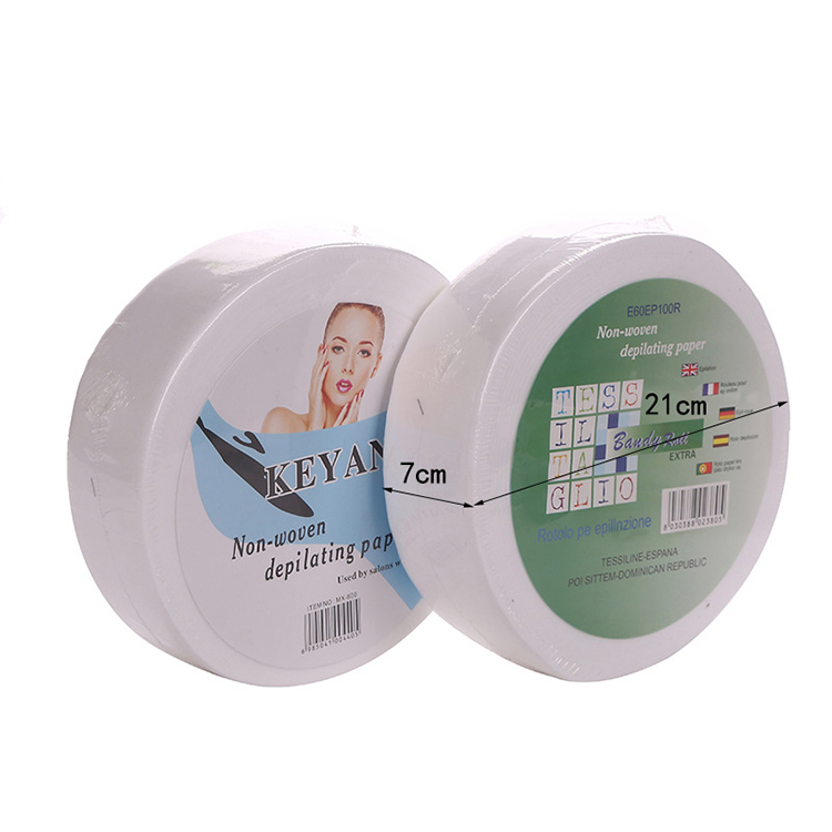 Wholesale Hair Removal Depilatory Paper Nonwoven Epilator Wax Strip Papers Roll Waxing