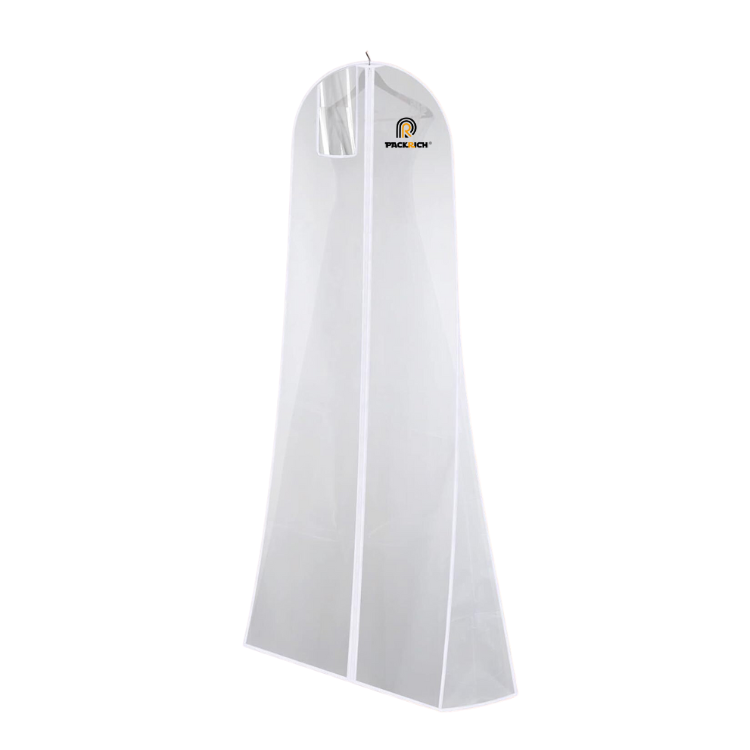 Waterproof Weekend Long Dress Plastic Garment Cover Oxford Material Foldable and Storage Suit Cover for Wedding Dress