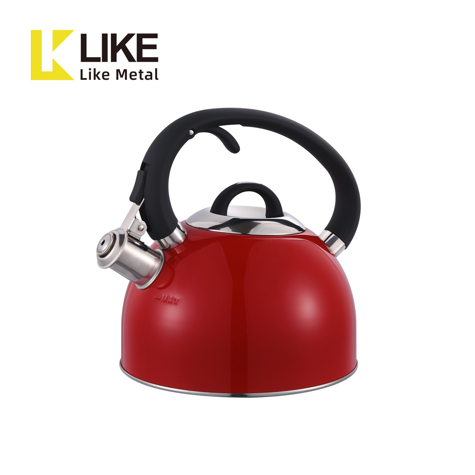 new design boiling water stainless steel whistling kettle