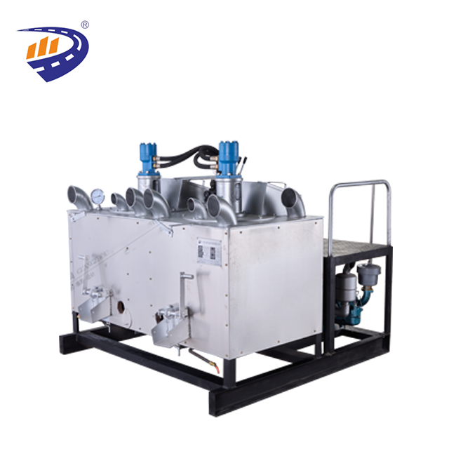 China factory price DW700 Double cylinder Hydraulic stirring Hot melt road marking paint preheater machine