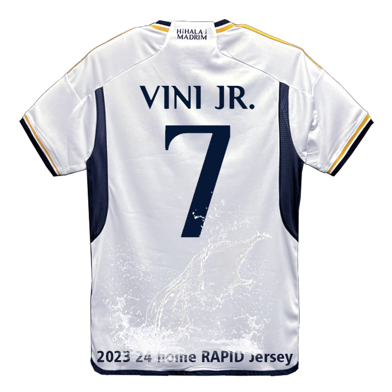 retro futbol jersey soccer wear madrids fans version t shirt maillot de foot vini real 7 madrid t-shirt 2023 24 reales madrider