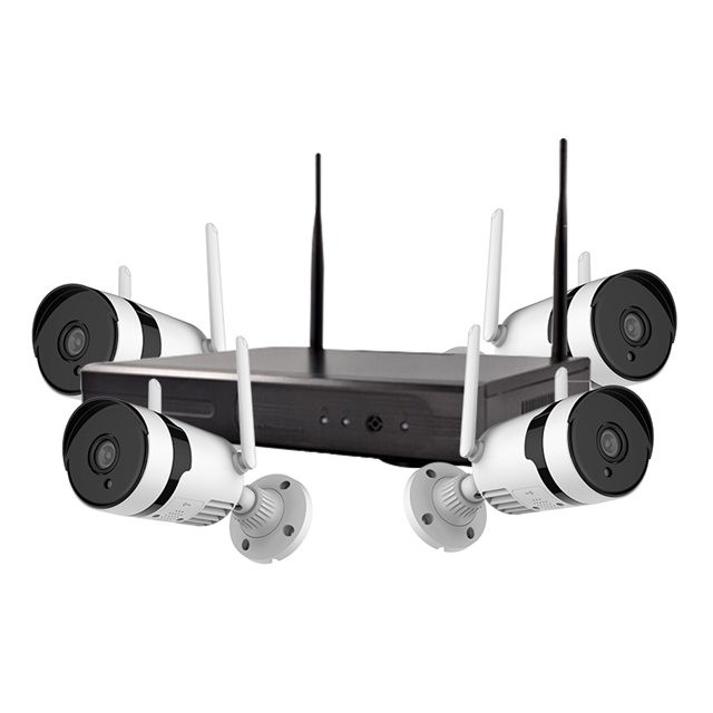 3MP 4CH set wifi беспроводные домашние камеры безопасности ip kit de camera