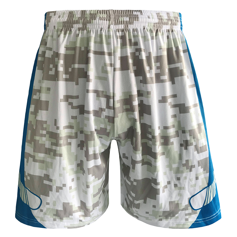Wholesale custom fashion breathable mesh loose beach shorts mens basketball shorts with print