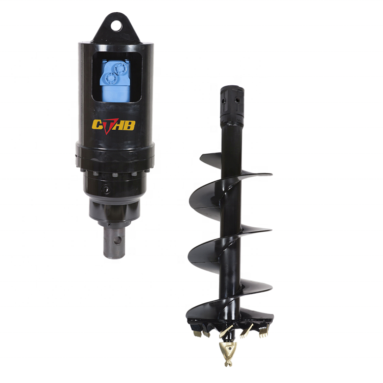 Machinery tree planting earth auger auger soil drilling for bobcat