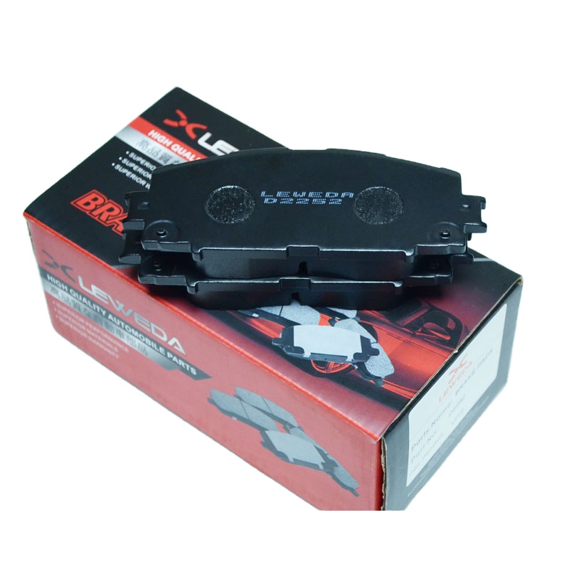 Автозапчасти LEWEDA передние тормозные колодки D2252 OEM 04465-52180/52200 для японской автомобильной тормозной системы