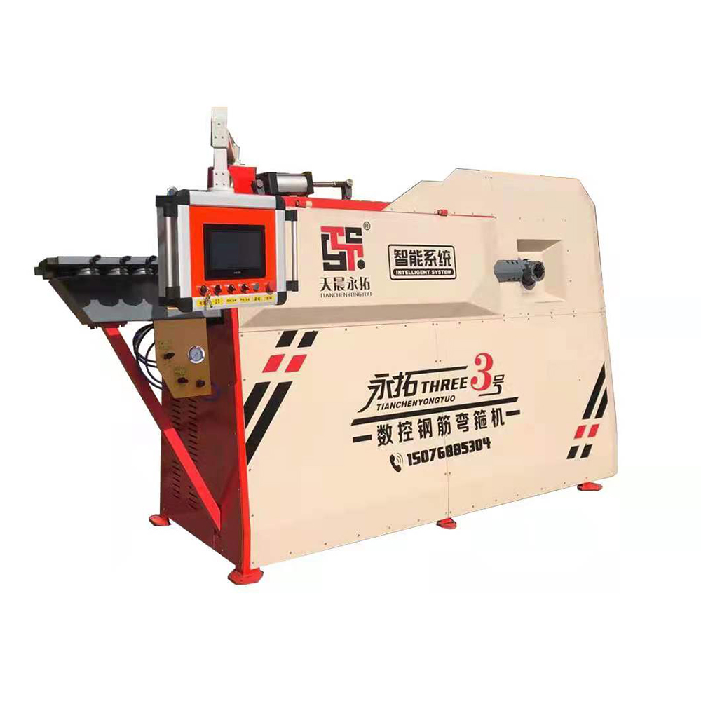 4-12mm Cnc Automatic Machine To Bend Stirrup Rebar Steel Wire Rod Bender Machine