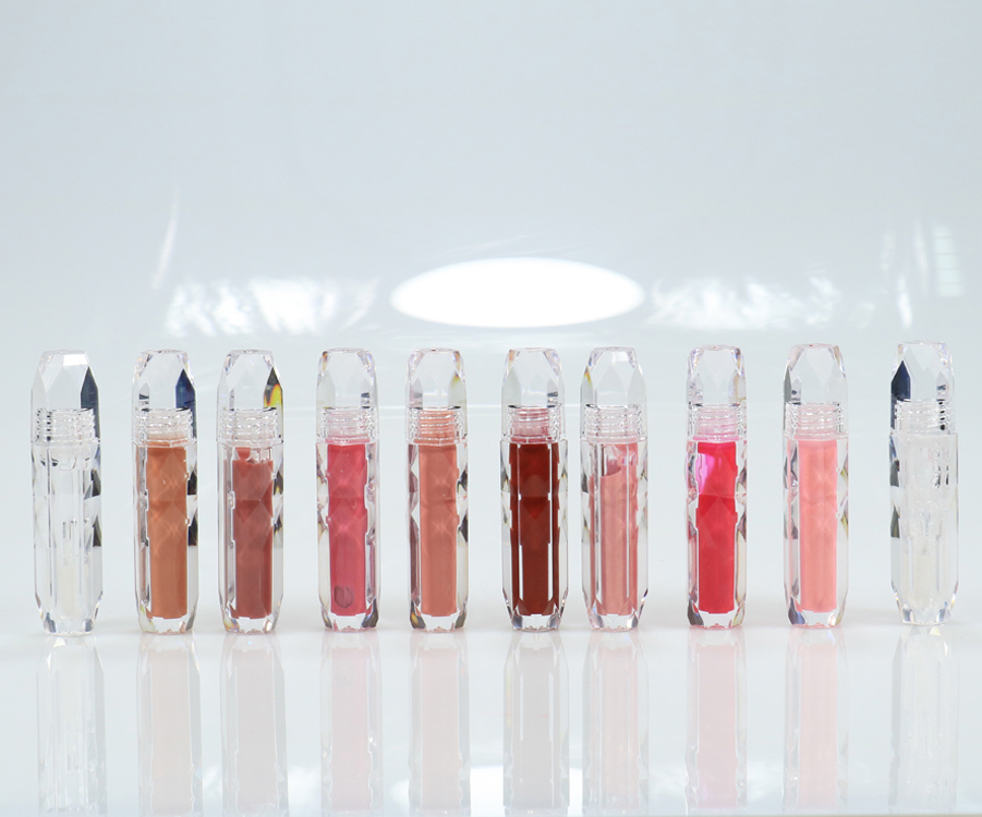 Accept custom lipgloss vendor lip gloss with led light and mirror private label lipstick liquid shiny colors glitter lipgloss