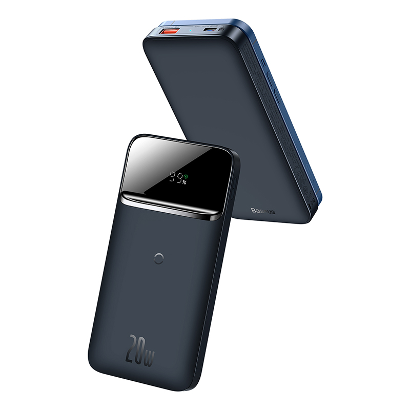 Baseus Магнитный 10000mAh 20W быстрая зарядка Беспроводной внешний аккумулятор