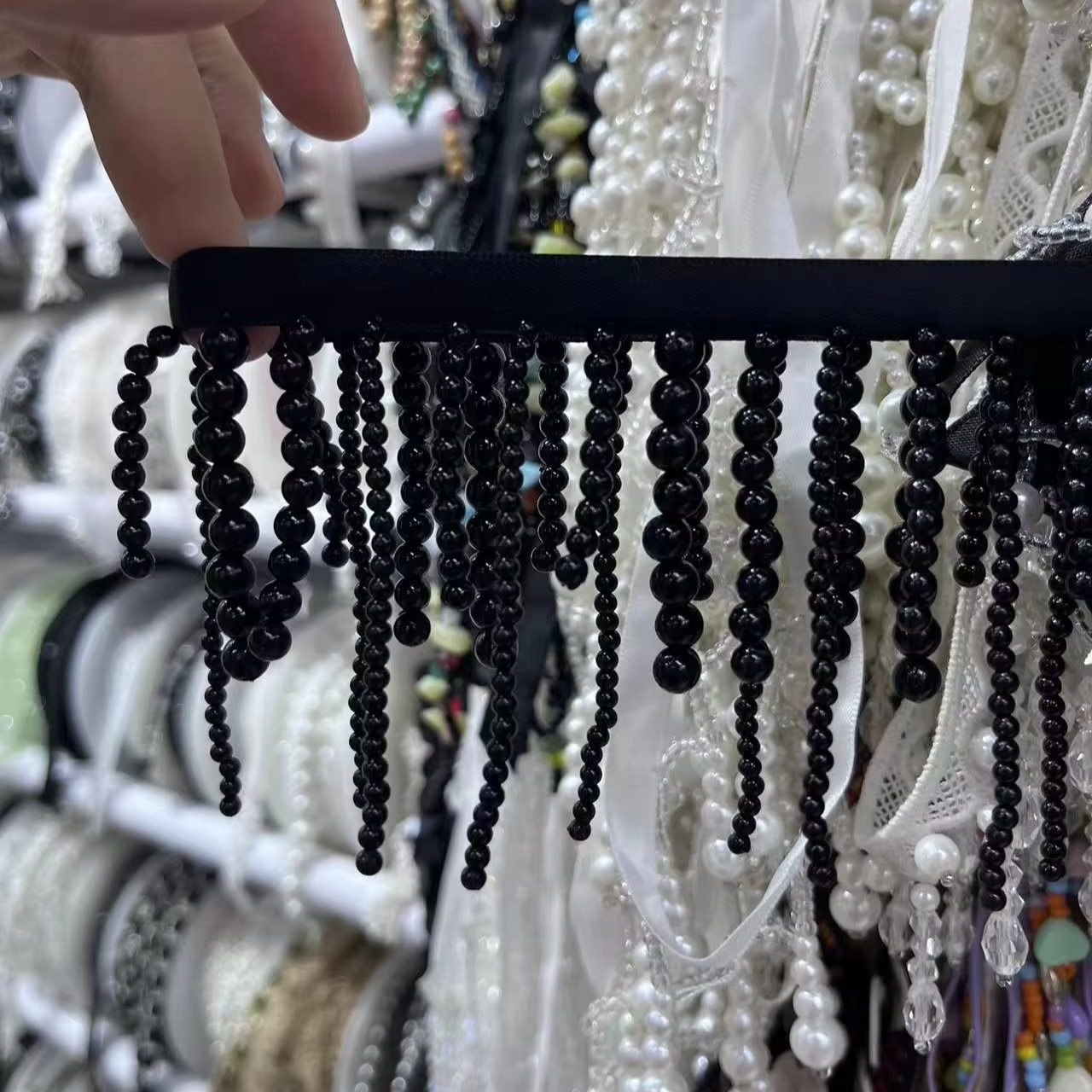 Handmade DIY Home Textiles Clothing Decor Craft Sewing Accessories Trim Ribbon Beaded Pearl Tassel Lace Trimmings