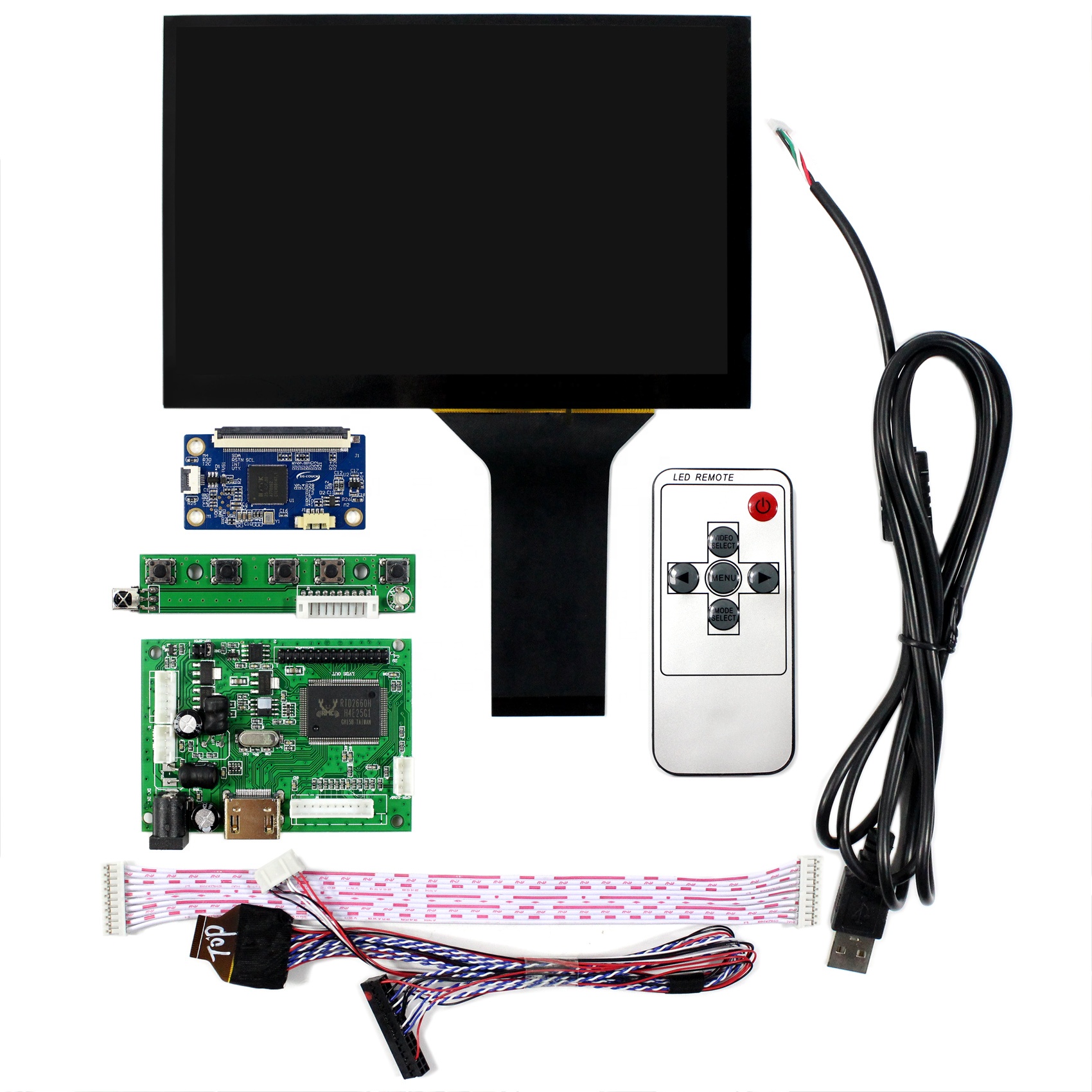 Lcd-плата контроллера с 7 дюймов 1280x800 Емкостный сенсорный экран панель N070ICG-LD1