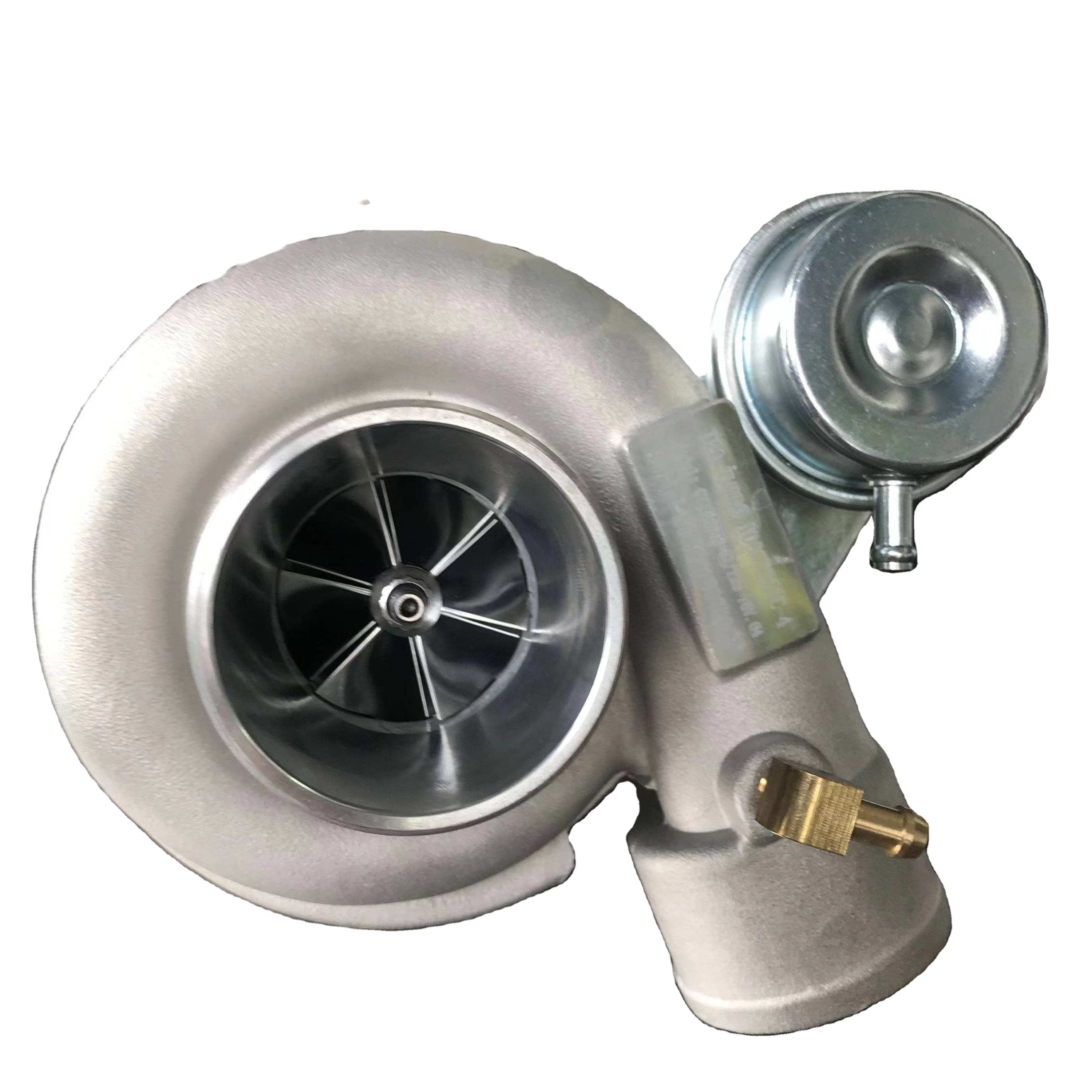 Support Custom Performance Turbocharger F55V Turbocharger Casting Parts with Greedy Compressor Turbo