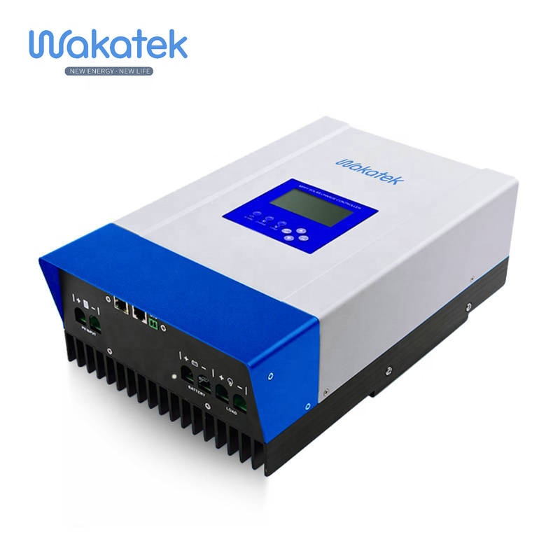 Высокоэффективный контроллер солнечной зарядки WAKATEK, 40 А/60 А/80 а/100 А с автоматическим распознаванием