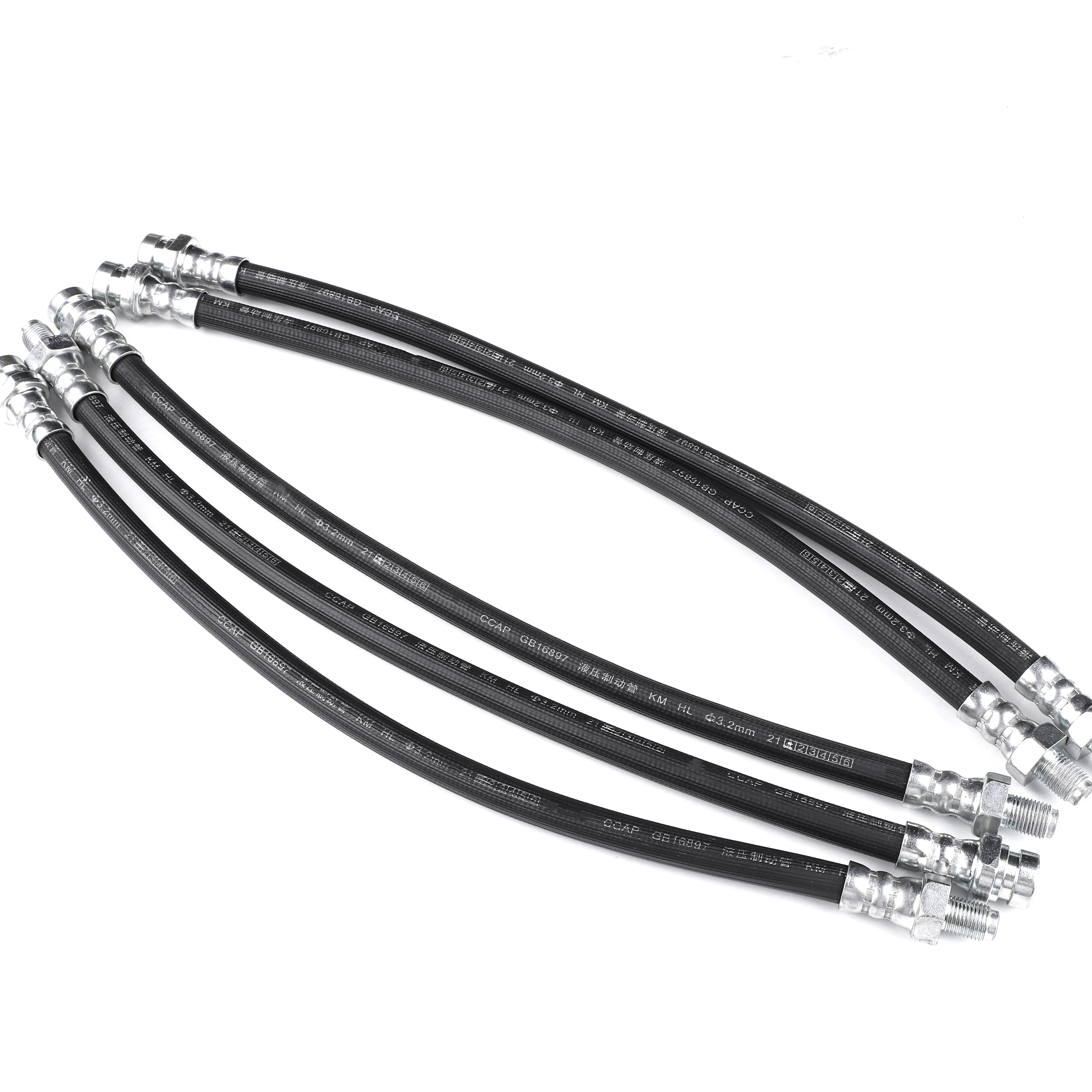 SAE J1401 Hydraulic Brake Hose Assemblies Hydraulic Rubber Hose Assembly for car