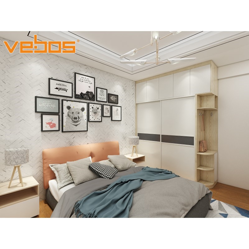 customized wooden hotel furniture bedroom sets and high quality modern design king size bed room furniture bedroom set