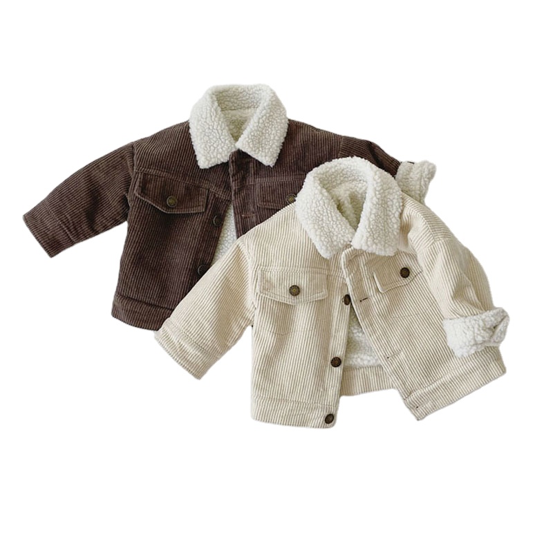 Winter Baby Boy Girl Coats Warm Toddler Baby Thick Cotton Clothes Long Sleeve Cotton Coat Jacket Outwear