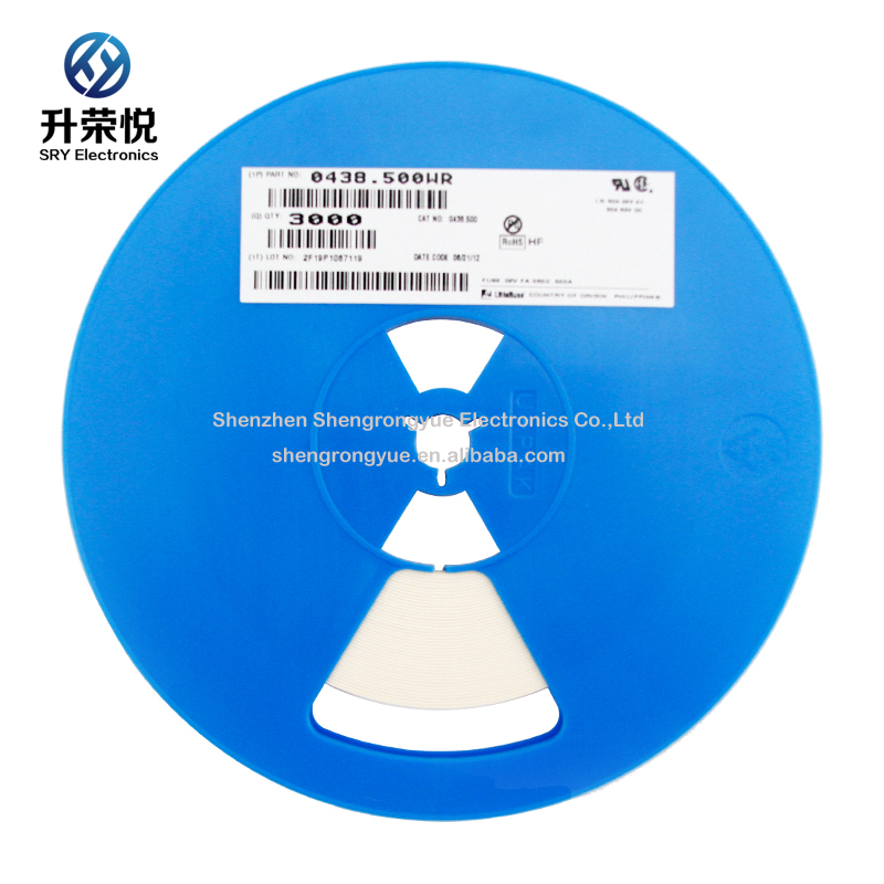 Новое и оригинальное Littelfuse 0438.500WR SMD предохранитель 500mA 0.5A 63 в 0603 керамика предохранитель