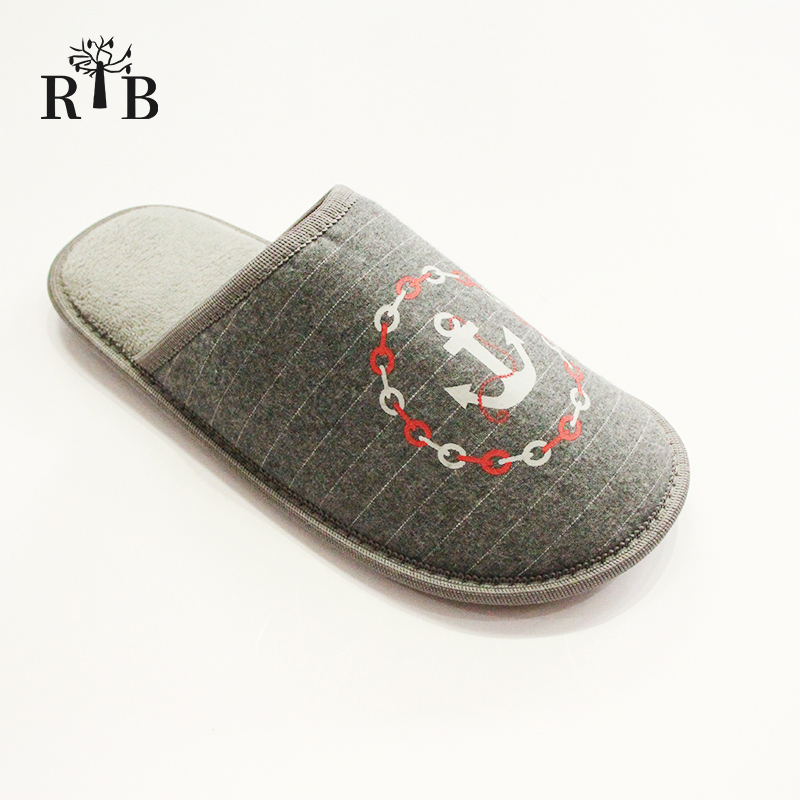 Light Weight Winter And Autumn Home Shoes ODM OEM Cotton House Indoor Inter Home Men's Slippers