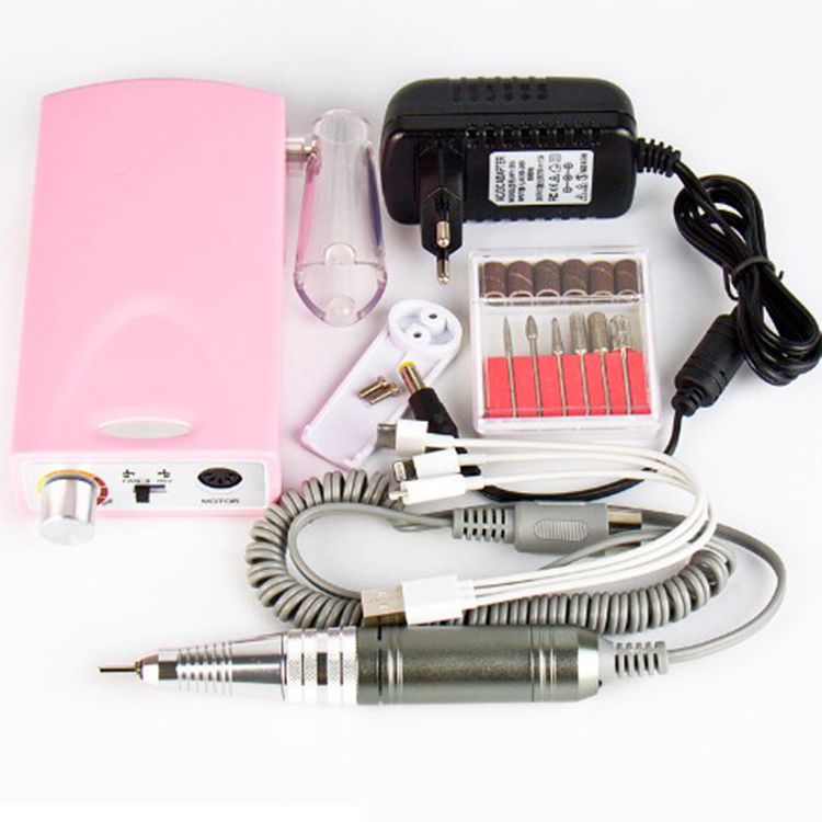 2019 new Portable nail drill machine nail polisher chargeable nail drill