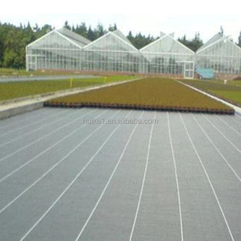 Compostable high-quality woven weed mat ground cover