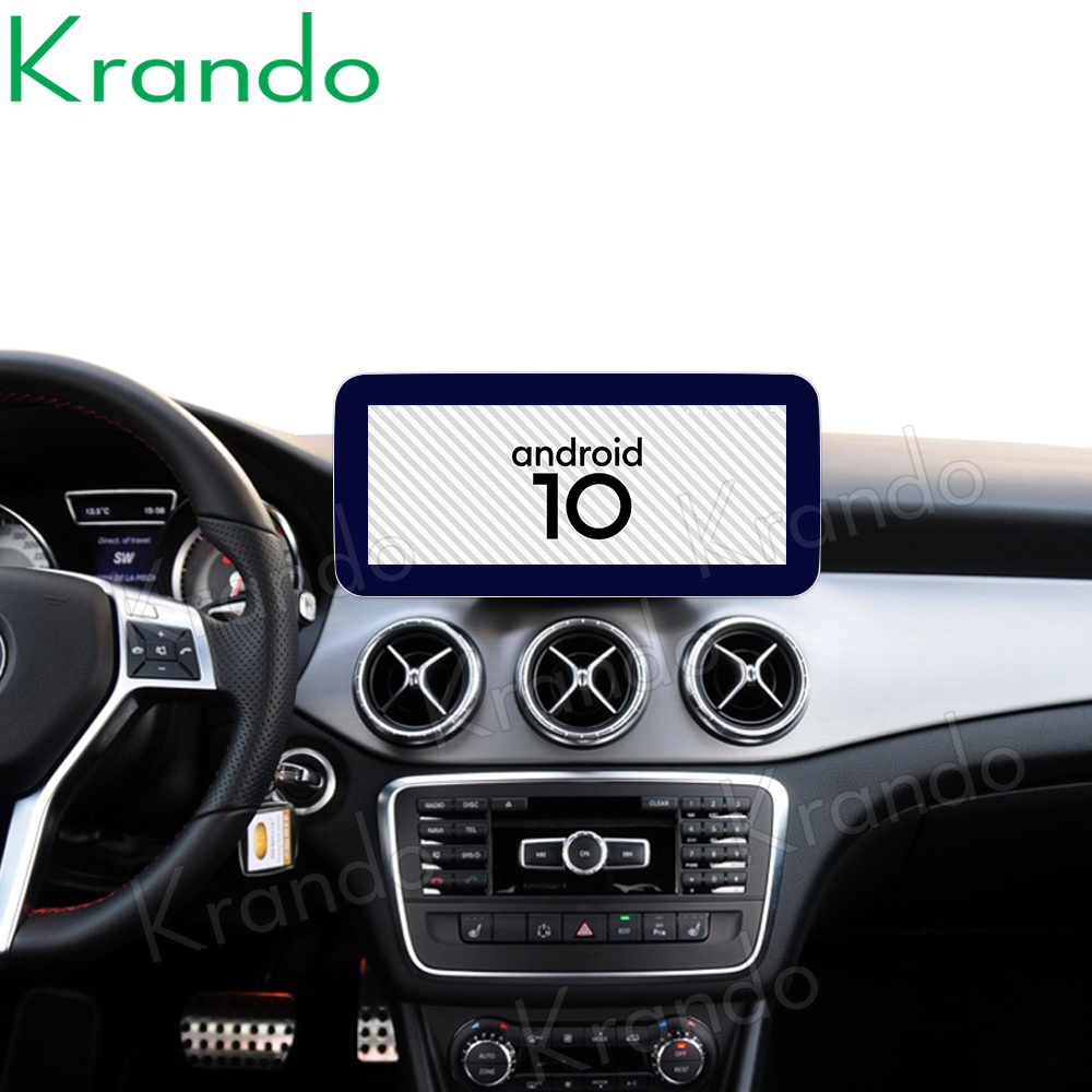 Krando Android 10,0 4G + 128G 10,25 ''автомобиль радио для Mercedes-Benz A, W176 CLA C117 GLA X156 2012-2020 NTG 4,5 5,0 5,5 аудио плеер