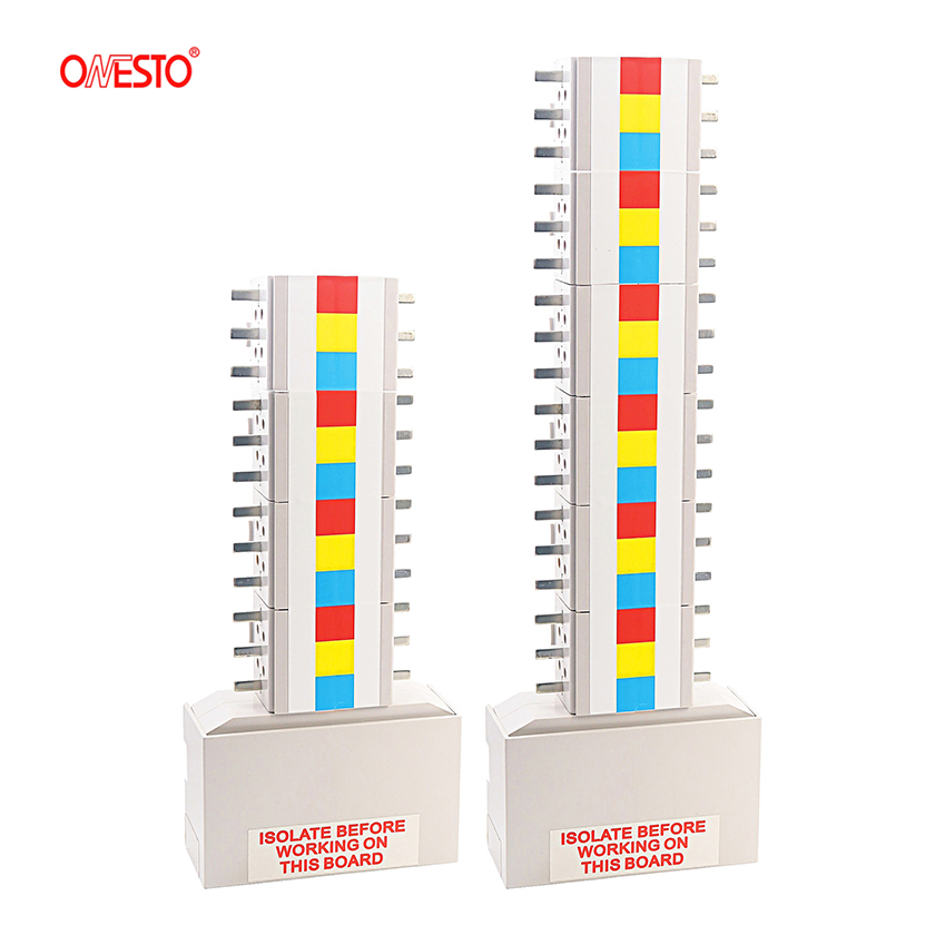 MCB Circuit Breaker Busbar System Copper Row 12Way 160A Pan Assembly with Complete Busbar