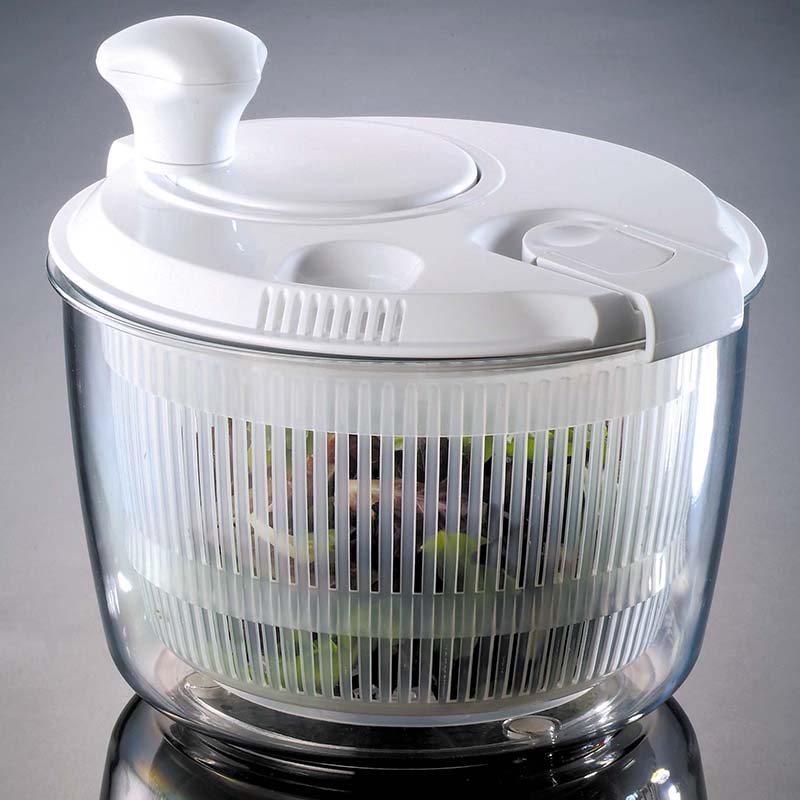 New Hot Selling Plastic Portable Rotary High Efficient Vegetable Tabletop Salad Dryer