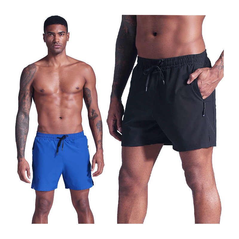 custom fitness quickly dry sports gym shorts stretch running training short pant for men
