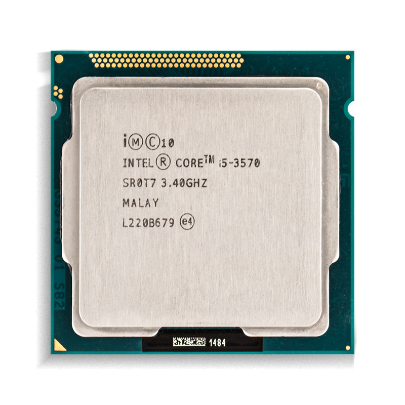 Бывший в употреблении настольный процессор Intel Core i3 i5 LGA 1155 3-го поколения 2100 2120 3220 3240 3330 3450 3470 3570 3550 ЦП i3