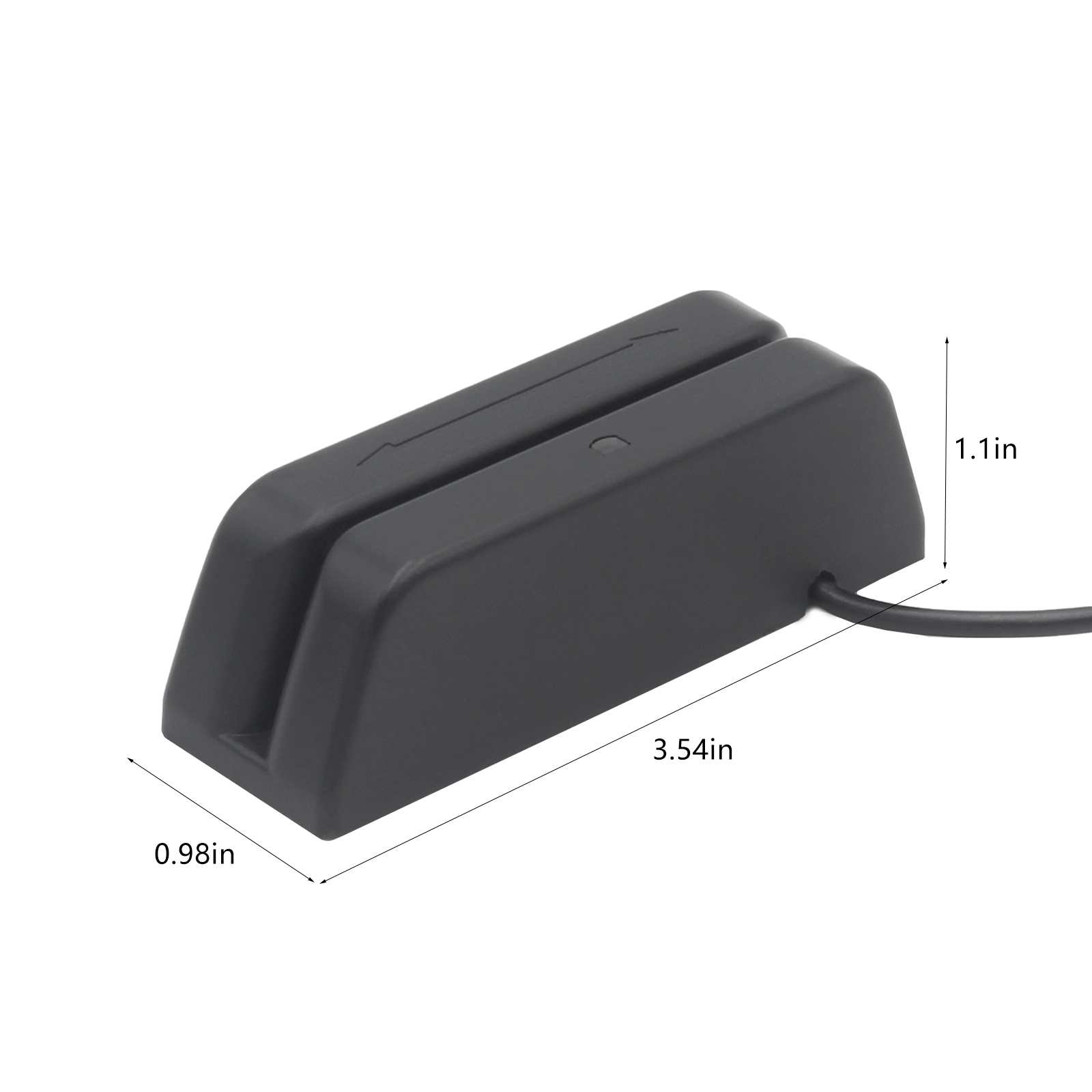 Deftun 3 трека USB msr90 ручной кардридер портативный магнитный полосатый кардридер