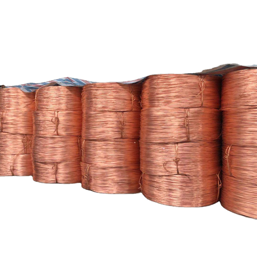 2021 Good Performance Hot Selling Mill berry Copper 99.9%/99.95%/99.99% Bare Bright Copper Wire Scrap