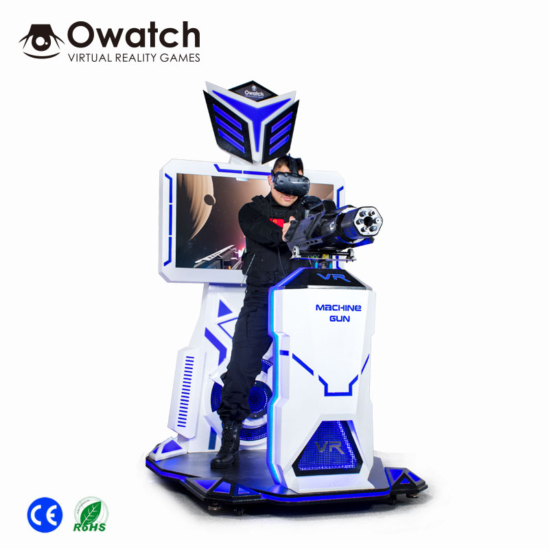 9D VR shooting 360 degree fighting simulator 9d Gatling shooting simulator