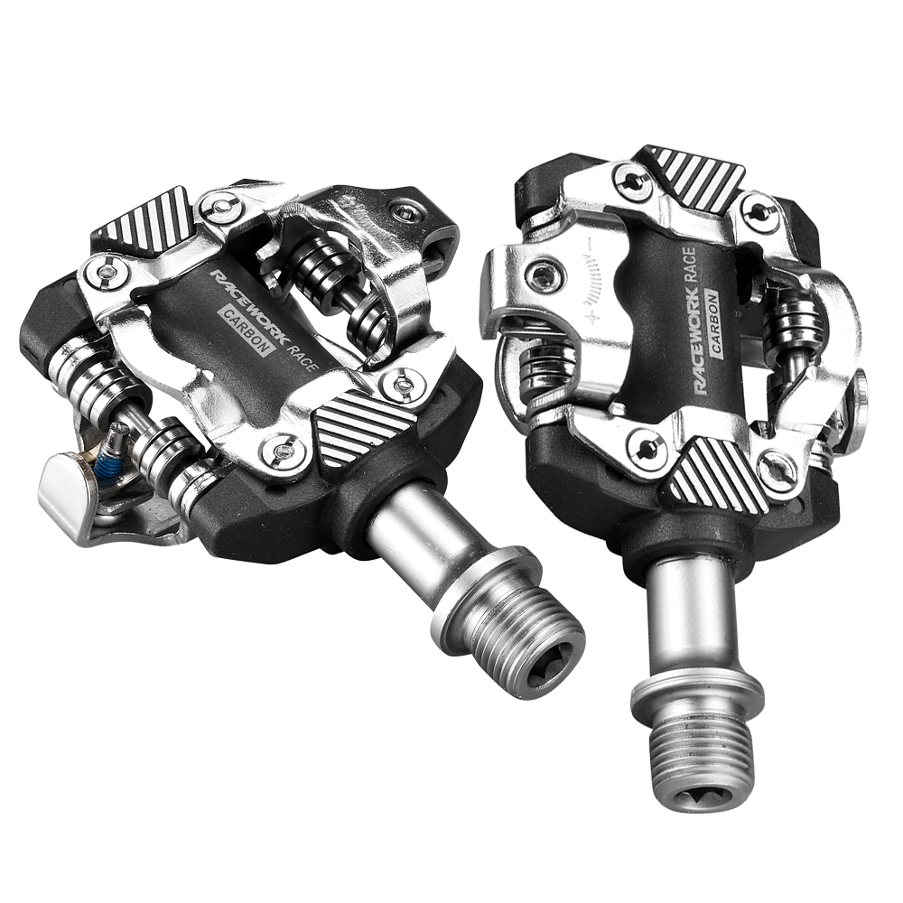 Carbon MTB Bicycle Pedals Mountain Bike Anti-slip Ultralight Wide Platform Bike flat Pedal Road Pedals Bike Accessories