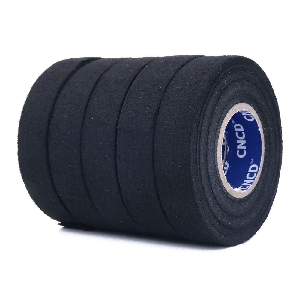 Wire Harness Automotive Cloth Tape,Black Wire Loom Harness Tape,High Temp Wire Harness Wrapping Tape,Noise Damping Heat Proof