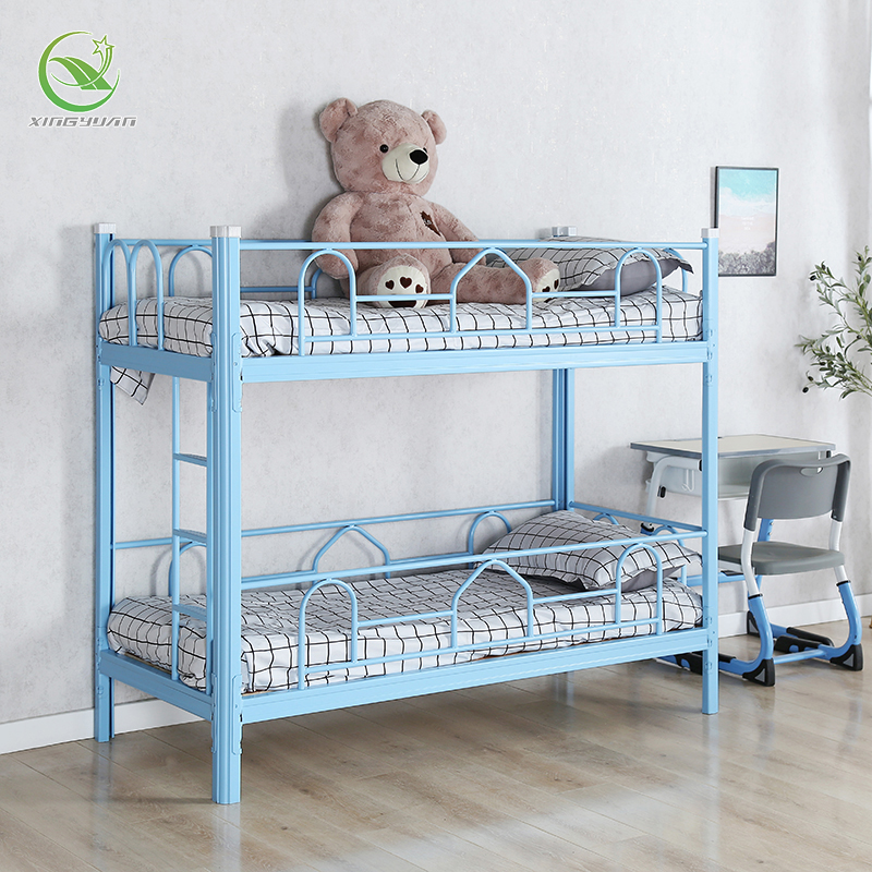 High quality bunk bed kids children camas infantiles double decker metal bunk bed for kids