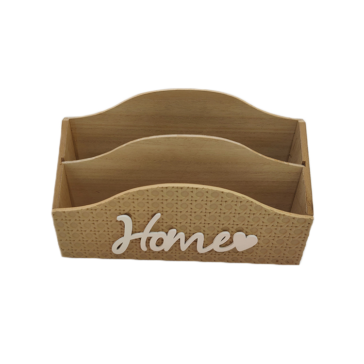 Wholesale Custom High Quality Storage Box Decorative Mount Box Wooden Mail Box Top Opening