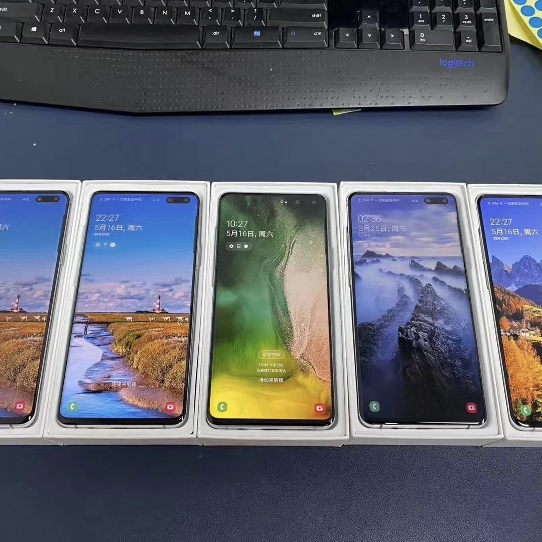 Б/у разблокированный мобильный телефон класса А для Samsungg, поставка новых медиа-смартфонов, новинка 99%, полный бокс, герметичные полные аксессуары