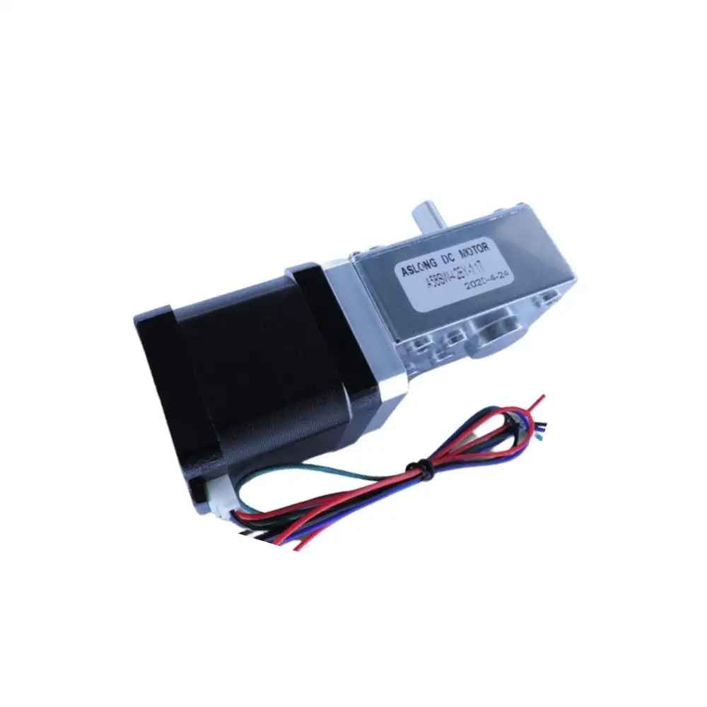 A5840-42BY Worm Stepper Gear Motor With 1.8 Degree 2phase 4wires stepping gear motor hubing gears reductor factory supply