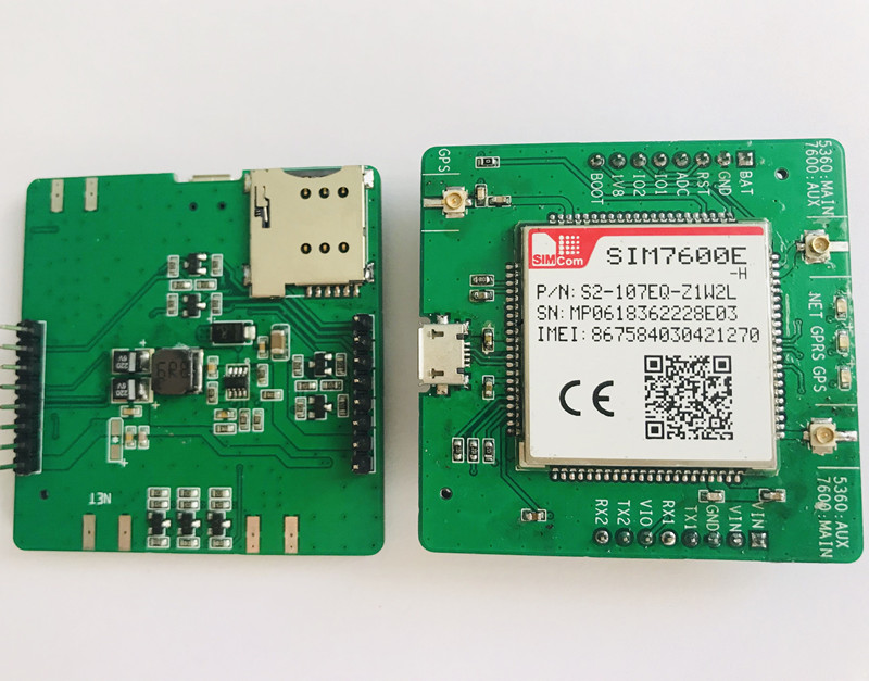 SIM7600E-H SIM7600A-H LTE Cat-4 Модуль 2G/3G/4G GSM GPRS GNSS две SIM карты GPS LTE расширение макетная плата наборы SIM7600