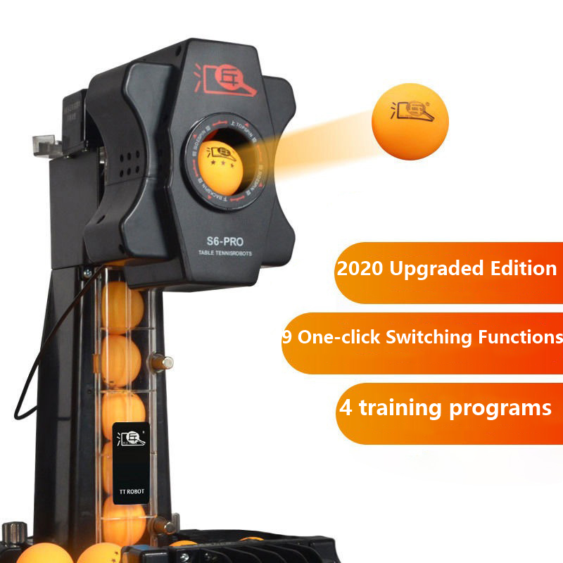 Huipang S6 Robot for table tennis serving machine Full-automatic programmable table tennis trainer