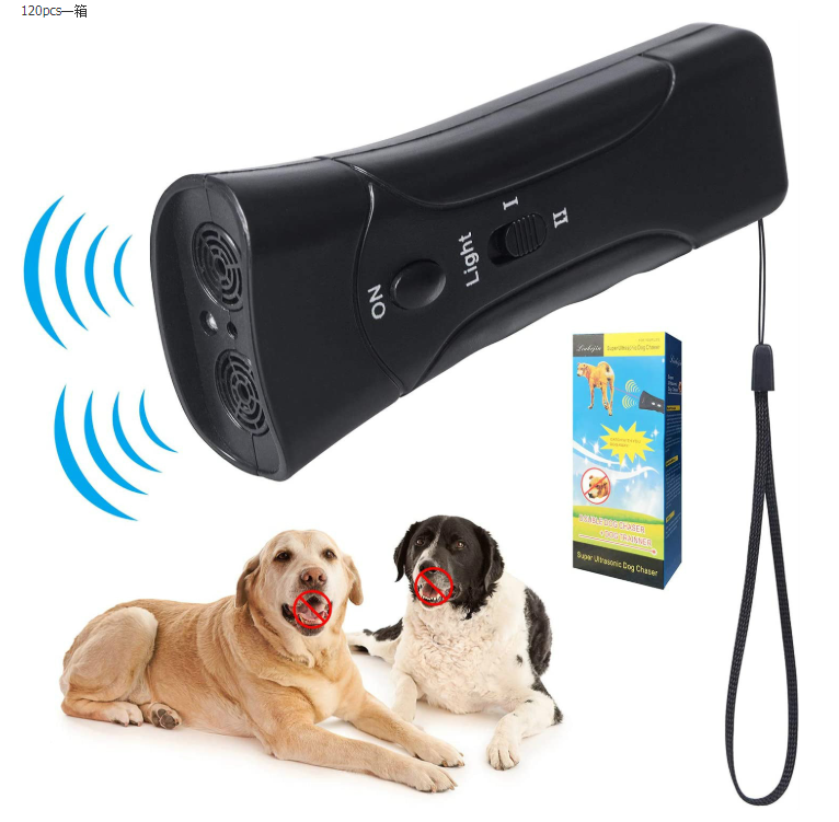 Amazon's hot selling ultrasonic double head dog driver dog repeller