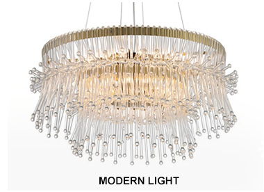 The Dazzling Crystal Transparent Light Is Suitable For The Room Decoration