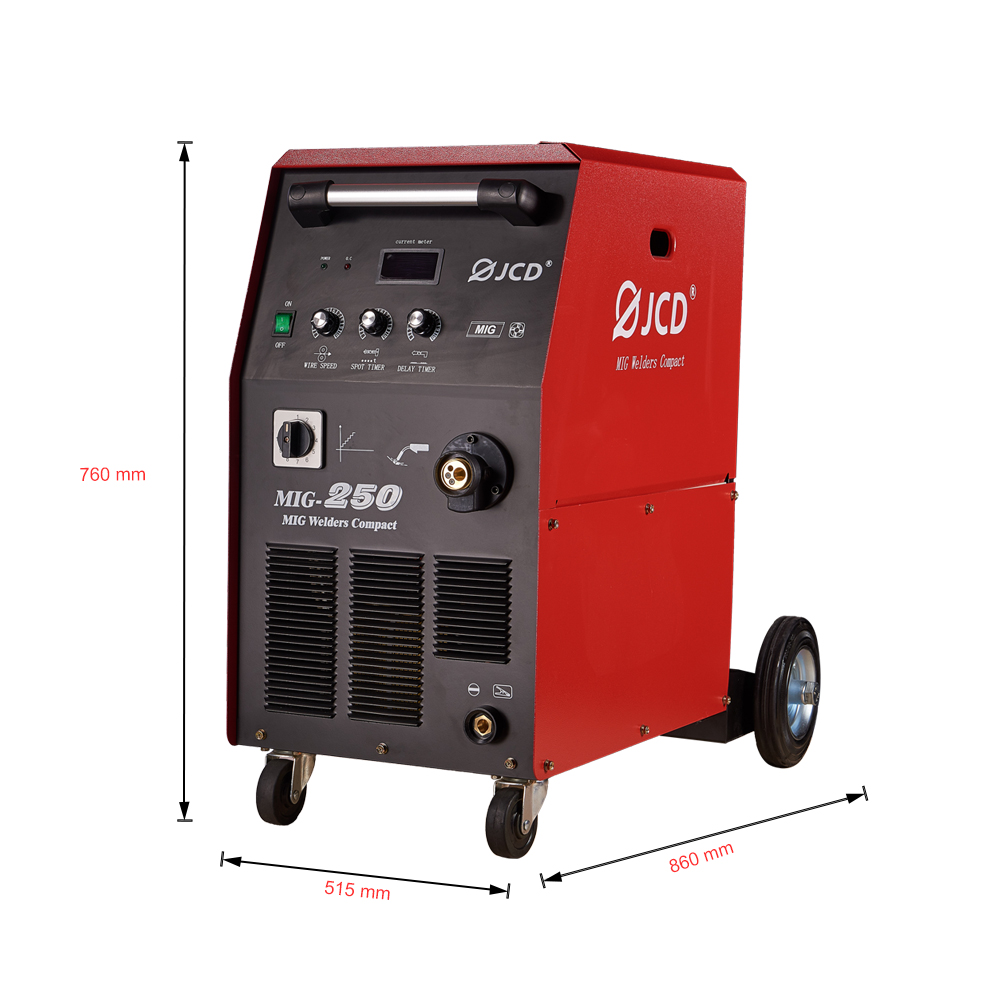JCD 2020 НОВЫЙ Mig 250 mig СВАРОЧНЫЙ АППАРАТ tig welder
