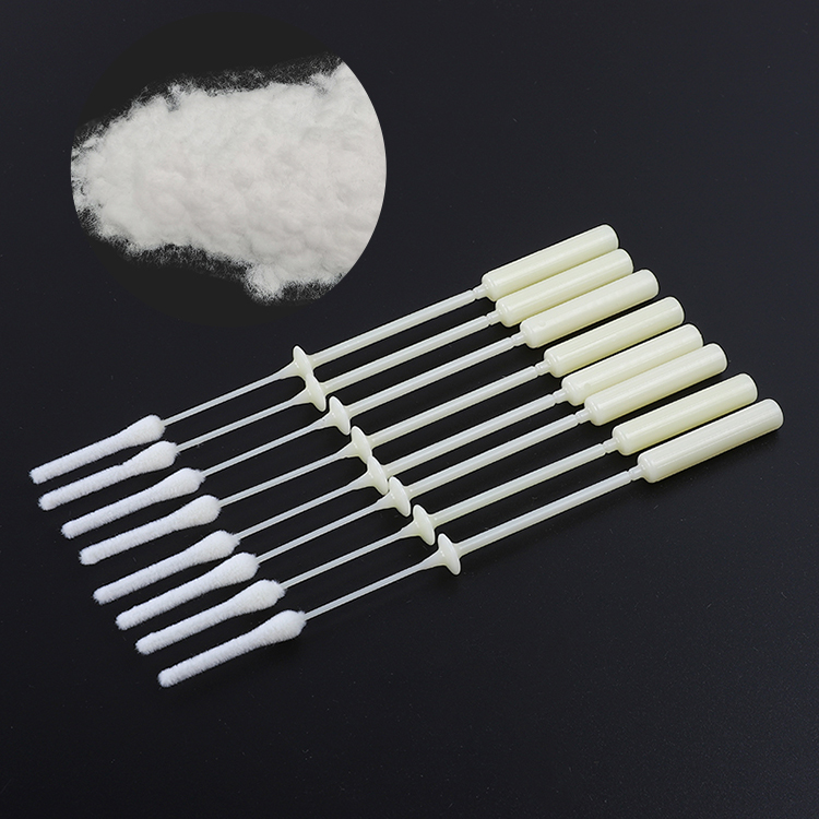 Made in china superior quality nylon fabric flocking powder sterile flocked swabs material nylon